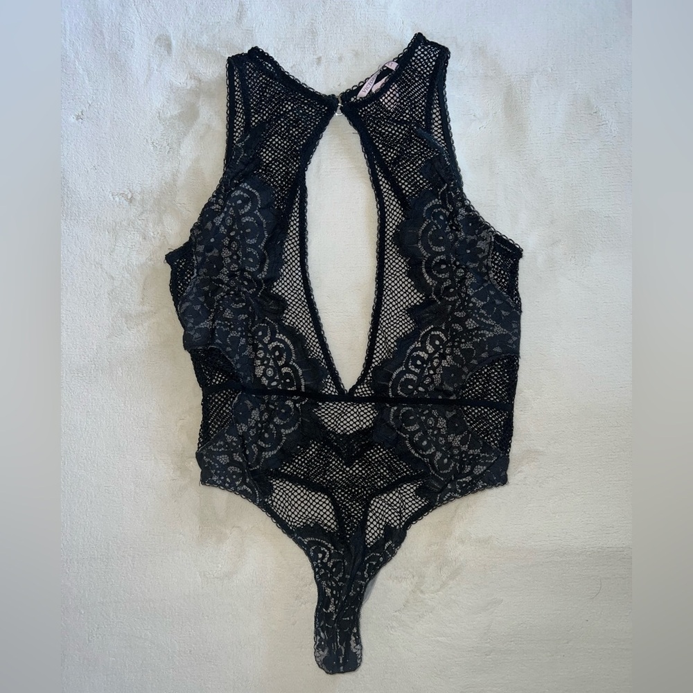 Black Lace Bodysuit